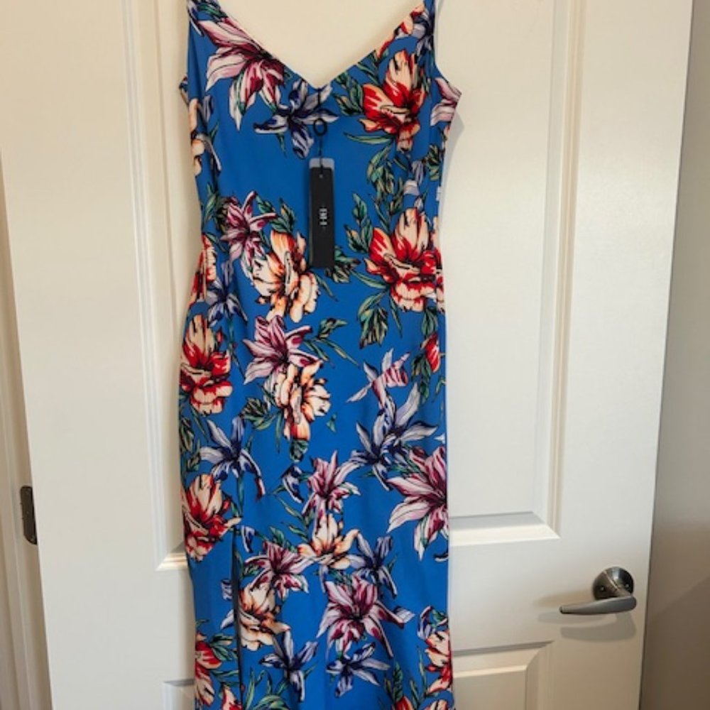 BLACK HALO Slip dress tags on